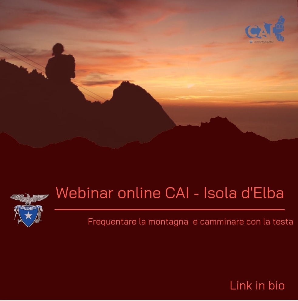 Webinar online CAI - Isola d'Elba